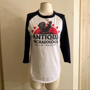 ➡️Antique Archaeology Baseball Tee size XS⬅️